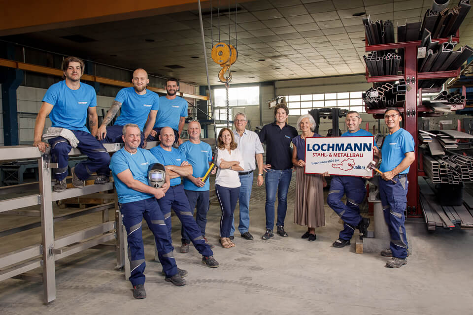 Stahlbau Metallbau Lochmann Wolkersdorf Qualität aus Österreich