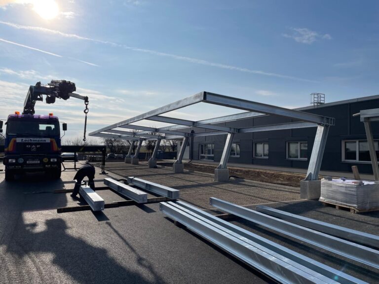Carports für Prüfstelle