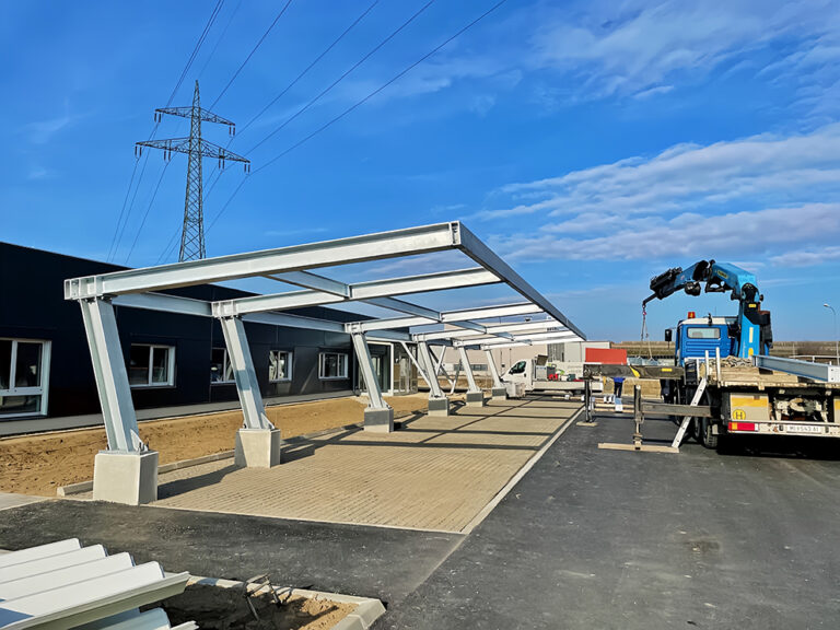 Carports für Prüfstelle